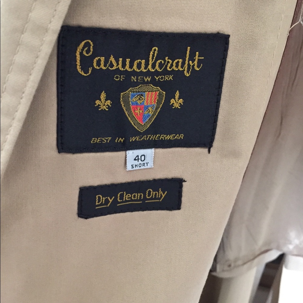 Casual Craft Trench Coat